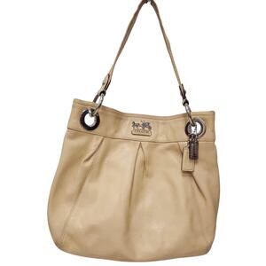 Coach Madison Pleated Leather Hippie shoulder bag